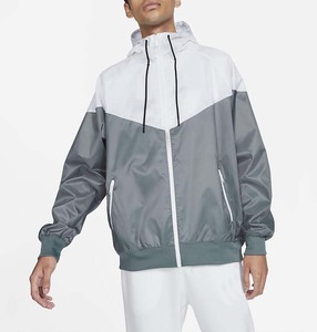 Chaqueta Cortavientos Personalizada para Hombre, Chaqueta Cortavientos Ligera con Capucha, Impermeable, de Tela Ecológica para Invierno - Product Image 1