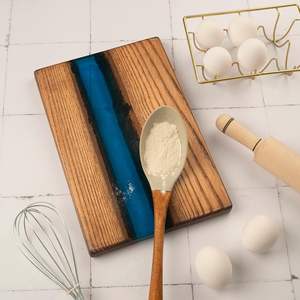 Planches de fromage en résine de prix d'usine pour les cuisines gastronomiques Planches de fromage en résine rectangulaires durables pour les fêtes et les occasions - Product Image 4