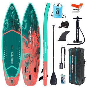Ridewave Vente en gros OEM ODM Planche à pagaie <span class=keywords><strong>gonflable</strong></span> durable en tissu Drop Stitch, extra large, best-seller, prête à la pêche - Product Image 1