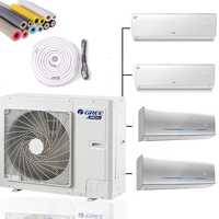 Sistema de aire acondicionado central Gree de 220V 60HZ, tipo multi-split de 2, 3 y 4 toneladas HP, con inversor VRF, en venta.