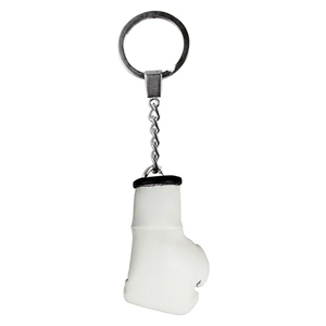 Meilleure qualité personnalisé ours lapin motif Simple gants de boxe pays drapeau porte-clés acier inoxydable métal porte-clés Unique pays - Product Image 1