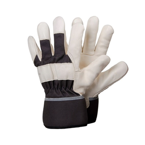 Guantes de trabajo de piel de vaca de doble palma de calidad, productos de cuero de vaca al por mayor - Product Image 2