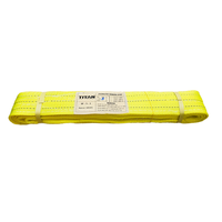 Provina Sangles de levage robustes 3 tonnes en sangle 100 % polyester 1 pli haute résistance résistantes à l'abrasion avec facteur de sécurité