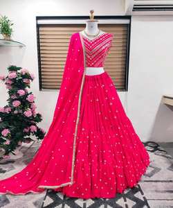 Diseñador Lahenga Choli Sharara blusa pesada exclusiva mujeres indias India Pakistán ropa tradicional Ropa Étnica ropa - Product Image 5