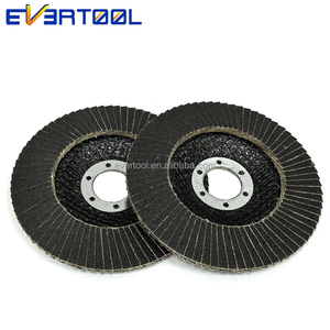 Disco de Lijado Abrasivo de Carburo de Silicio EVERTOOL con Respaldo de Tela Flexible y Láminas Angulares Especiales - Product Image 3