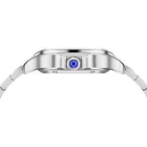 นี่คือนาฬิกาสุดพิเศษที่ประดับด้วยเพชรที่เพาะเลี้ยงในห้องปฏิบัติการ ผ่านการทดสอบคุณสมบัติของเพชร และตัวเรือนทำจากสแตนเลสสตีล - Product Image 2