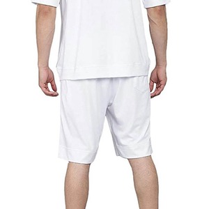 ชุดเสื้อยืดกางเกงขาสั้นสำหรับผู้ชายใส่อยู่บ้านระบายอากาศใส่สบายไซส์ใหญ่พิเศษเป็นมิตรกับสิ่งแวดล้อมฤดูร้อน - Product Image 4