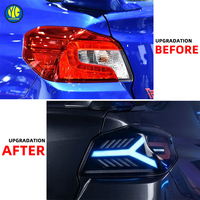 Feux arrière YU GUANG pour Subaru WRX STI 2015 2019 2021, pièces automobiles, clignotants, ensemble de feux arrière LED améliorés
