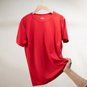 Été Hommes 100% Coton Haute Qualité Casual Sports Loose Oversized Funny Round Neck Short Sleeved T-shirt Tops - Product Image 5