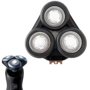 Cabezal de Repuesto Compatible para Afeitadora Eléctrica, Cuchilla Triple y Doble para Afeitar la Cara - Product Image 6