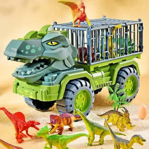 Camion jouet dinosaure pour garçons en plastique, cadeau idéal pour - Product Image 4