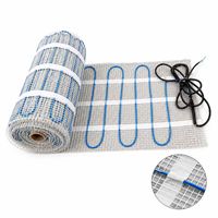 Tapis chauffant électrique pour plancher chauffant, idéal pour les salles de bain et les salons carrelés