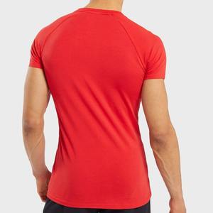 Directo de fábrica personalizado de los hombres Fitness impreso 100% algodón camiseta de alta calidad de punto de ajuste suelto - Product Image 2