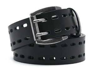 Cinturón de cuero genuino personalizable de Venta caliente con hebilla de acero Estilo formal Tamaños disponibles-Venta al por mayor - Product Image 2