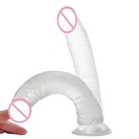 Venta caliente enorme pene TPE Material adulto sexo producto 91 9618678282 realista silicona consolador vibrador con ventosa