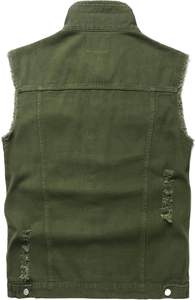 Vestes pour hommes Vestes en jean respirantes pour hommes Vestes en jean pour hommes de grande taille Fabriquées au Pakistan Logo et design personnalisés - Product Image 6