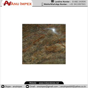 Comprar piedra de mármol verde Bidasar natural de alta calidad fabricantes indios - Product Image 2
