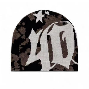 หมวกบีนนี่ฤดูหนาว ขายส่ง ดีไซน์ใหม่ รับสกรีนลาย หมวกไหมพรมอุ่นๆ แฟชั่น - Product Image 2