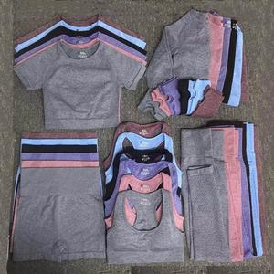 Soutien-gorge de sport de yoga antibactérien simple à soutien élevé pour femmes Spandex/Nylon pour l'entraînement de fitness - Product Image 5