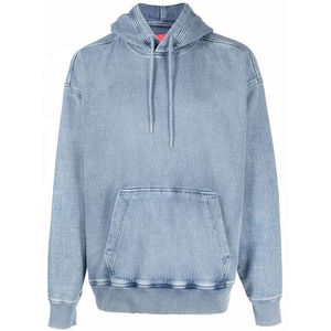 Sweat à capuche surdimensionné d'hiver pour hommes Polyester/coton respirant sur mesure de haute qualité - Product Image 1