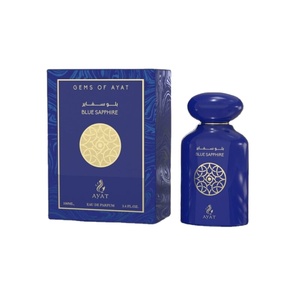 Botella de Perfume de zafiro azul, 100ml, de Ayat, Dubai, larga duración - Product Image 2