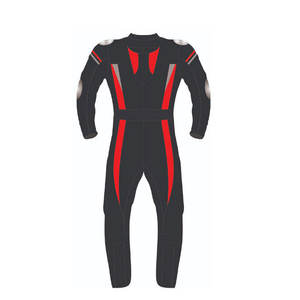 Restez confortable pendant les longues balades en portant un combinaison de motocross en cuir deux pièces, faites de chaque balade un moment mémorable avec un combinaison de moto en cuir. - Product Image 3