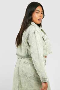 แจ็คเก็ตยีนส์ผู้หญิงคุณภาพสูงสำหรับฤดูใบไม้ร่วงและฤดูหนาว  ถักทอระบายอากาศได้ดี MOQ ต่ำ แฟชั่นใหม่ ราคาถูก - Product Image 2