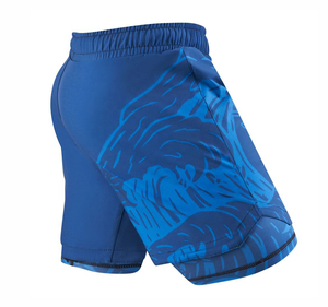 Haute qualité été hommes vêtements de sport MMA Shorts respirant léger Fitness porter 100% Spandex \ Polyester Shorts pour hommes - Product Image 4