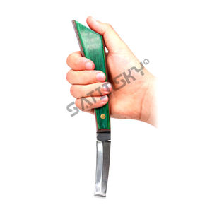Cuchillo de pezuña de acero japonés de alta calidad para el cuidado de caballos muy afilado con bolsa de cuero para el cuidado de animales - Product Image 6