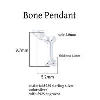 Pendentif Breloque Animal Chien Miniature en Argent Sterling S925, Accessoire de Fabrication de Bijoux DIY pour Bracelets et Colliers, Mignon et Adorable