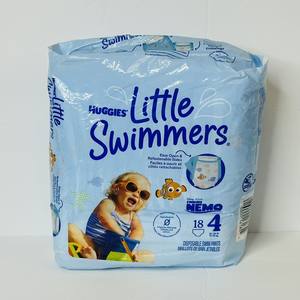 Couches de bain jetables Douces, flexibles et sécurisées pour les petits nageurs Huggies pour une utilisation en piscine et à la plage - Product Image 1