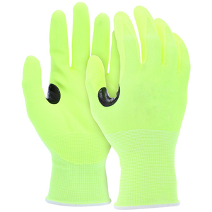 Gants de travail de Construction d'hiver de haute qualité tissu polaire vert résistant aux coupures veste de sécurité Anti-crevaison motif décoré - Product Image 1