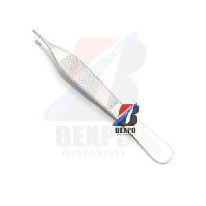 Adson คีมปากคีบ TC สีทองครึ่ง1/2 1.5มม. 12ซม. เครื่องมือผ่าตัดทางทันตกรรม bexpo - Product Image 2