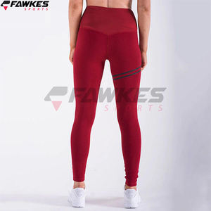 Nouveau design personnalisé de leggings de yoga et d'entraînement de gym leggings de fitness taille haute pour femmes leggings d'entraînement blancs à haute élasticité - Product Image 6