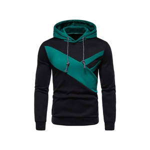 Sudaderas con capucha de algodón para hombre con estilo, sudadera de invierno de manga larga de lana cálida, ropa bordada informal a la moda - Product Image 6