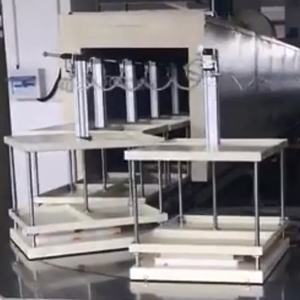 Linea di Produzione con Forno Rotativo a Sei Scomparti Tipo U Completamente Automatico per la Polimerizzazione di Filtri dell'Aria - Product Image 5