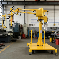 Manipulateur pneumatique à bras rigide pour la vente en gros, grue de levage à colonne pivotante à 360 degrés, pince personnalisée, support OEM