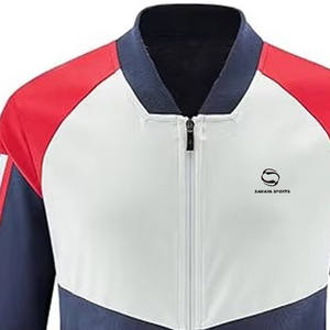 Conjuntos de chándal personalizados de otoño e invierno de manga larga con logotipo personalizado bordado de alta calidad - Product Image 3