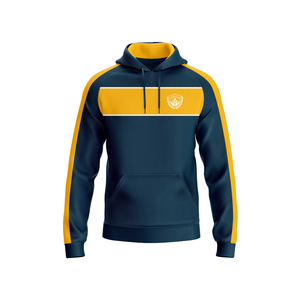Teamwear fuera del campo Sudadera con capucha Diseño personalizado Algodón Mezclado Bolsillo de canguro Sudaderas de invierno para jóvenes y adultos OEM - Product Image 2