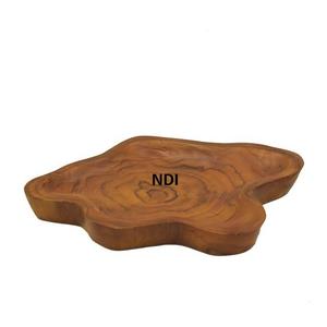 ถาดเสิร์ฟอาหารทำจากไม้มะม่วงสำหรับตกแต่งโต๊ะอาหารในโรงแรมบ้าน - Product Image 5