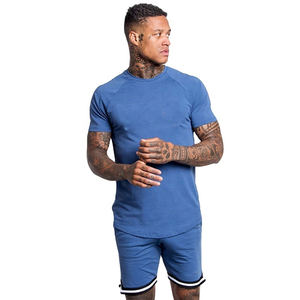 Venta al por mayor de algodón Twin Set Shorts y camiseta Twin Set con su propio diseño para los hombres al por mayor Streetwear Casual Twin Sets Hombres - Product Image 4