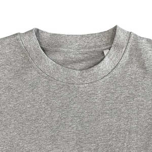 250gsm Oversized <b>Crop</b> Boxy Fit Tshirt <b>Men's</b> 100% Cotton Drop Shoulder Streetwear T Shirt Wholesale Custom logo Unisex T Shirt - Product Image 5