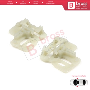 BWR211+BWR212 Window Regulator Repair <b>Clips</b> Front Left or Right Door for X5 E53 2000-2006 51338254911 51338254912 - Product Image 6