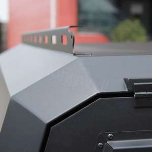 Toldo de bloqueo de aleación de aluminio duro estilo deportivo personalizado Nissan Navara <span class=keywords><strong>Camper</strong></span> inteligente impermeable con operación de elevación de bloqueo de llave - Product Image 6