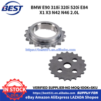 MBSGSW Set rantai waktu, & rantai pompa minyak untuk BMW E90 318i 320i 520i E84 X1 X3 N42 N46 2.0L 2015-2012 11317502180