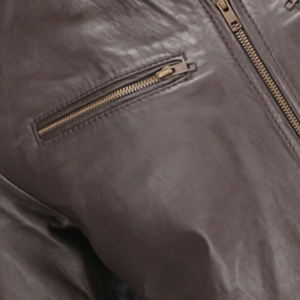 Veste d'hiver pour homme de haute qualité en polyester/coton, coupe élégante avec col montant, construction légère et douce, logo sur le devant - Product Image 4