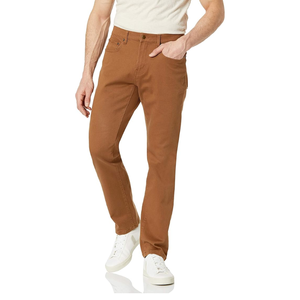 Pantalons en jean stretch ajustés pour homme, confortables et durables - Product Image 1