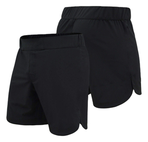 Crea tu idea Diseño Sólido Nailon no tejido/Spandex Impermeable Secado rápido Cintura elástica Pantalones cortos de boxeo para adultos - Product Image 1