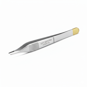 Premium Stainless Steel Surgical <b>Tweezers</b> Septum Forceps Medical Grade Precision Instrument - Product Image 3