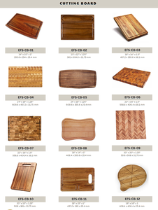 Grande planche à découper en bois d'acacia de qualité supérieure avec poignée, lavable au lave-vaisselle, réutilisable pour la viande, le pain, la cuisine, le restaurant, la maison - Product Image 3